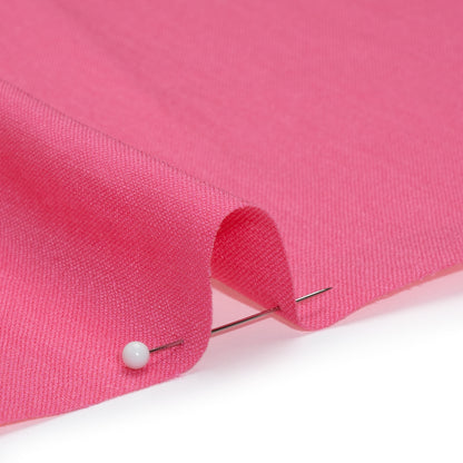 Stretch Linen Woven - Peony Pink - Asturias Collection