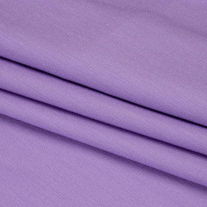 Stretch Linen Woven - Light Violet - Asturias Collection