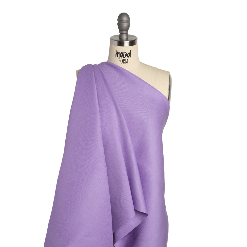 Stretch Linen Woven - Light Violet - Asturias Collection