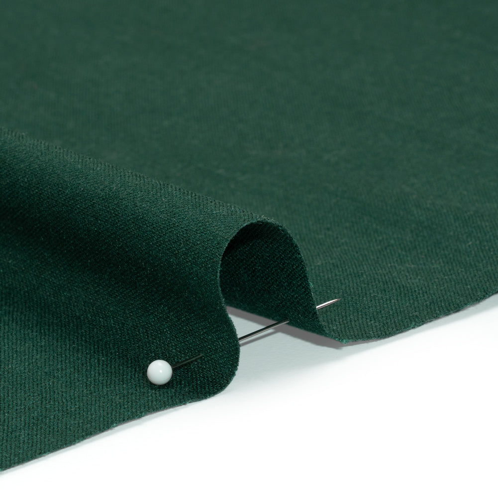 Stretch Linen Woven - Dark Teal - Asturias Collection