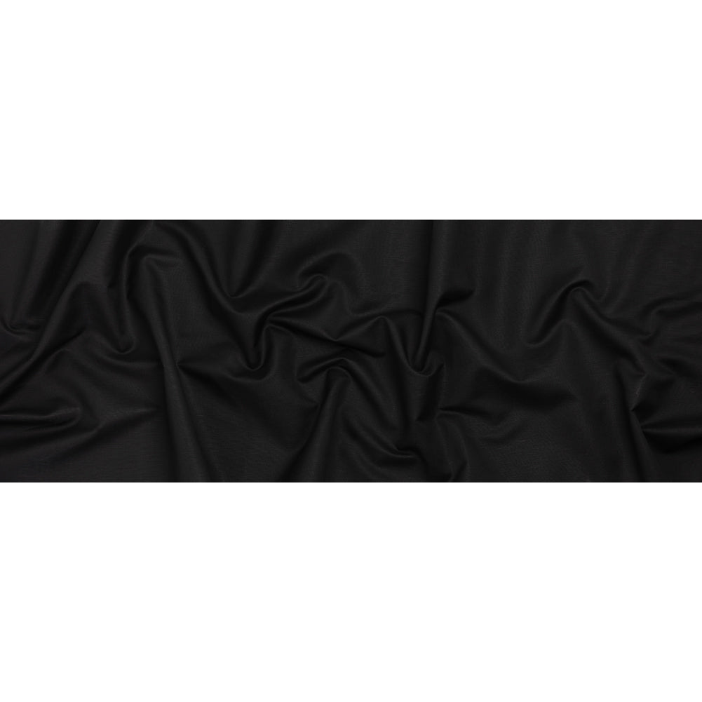 Medium Weight Linen and Cotton Woven - Black Full