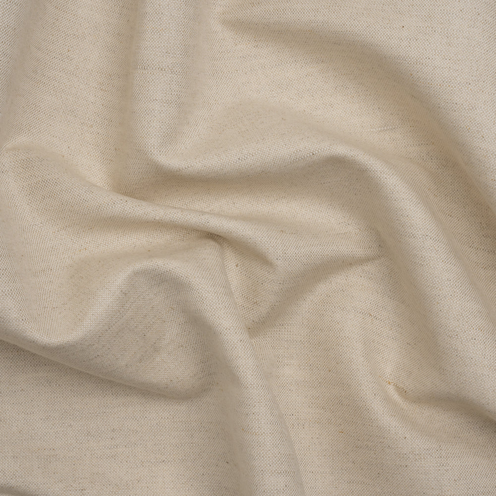 Medium Weight Linen and Cotton Woven - Oatmeal