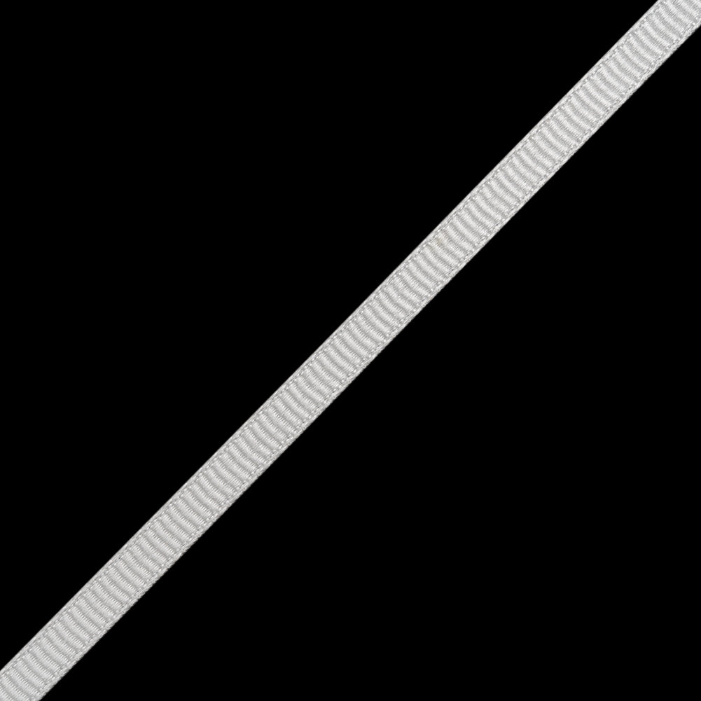 Grosgrain Ribbon - 5mm - Off White - Folded
