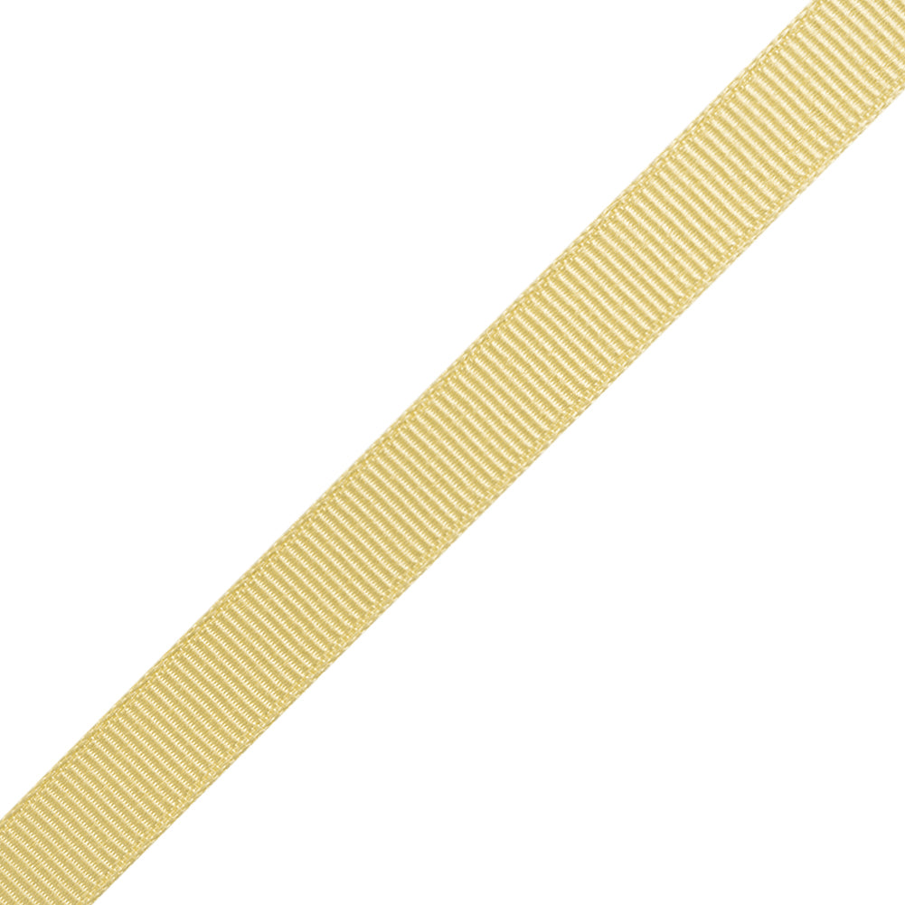 Grosgrain Ribbon - 10mm - Light Yellow