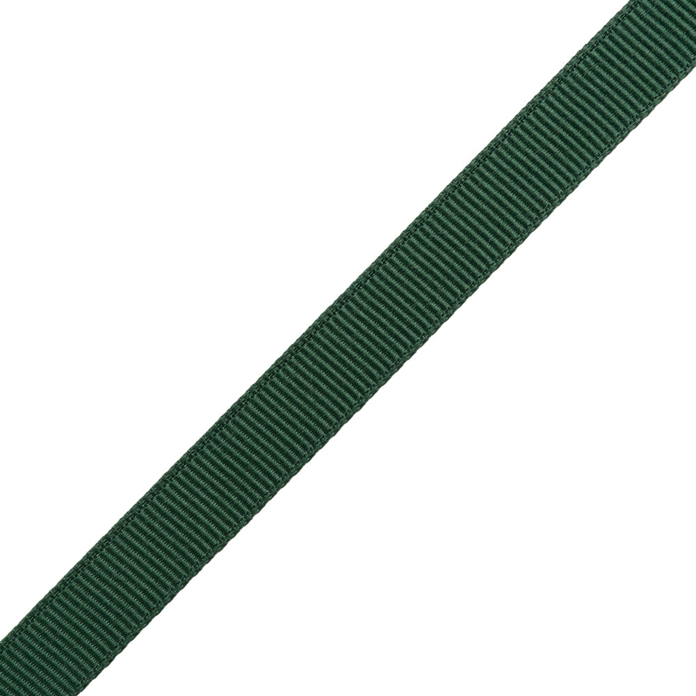 Grosgrain Ribbon - 10mm - Forest - Folded