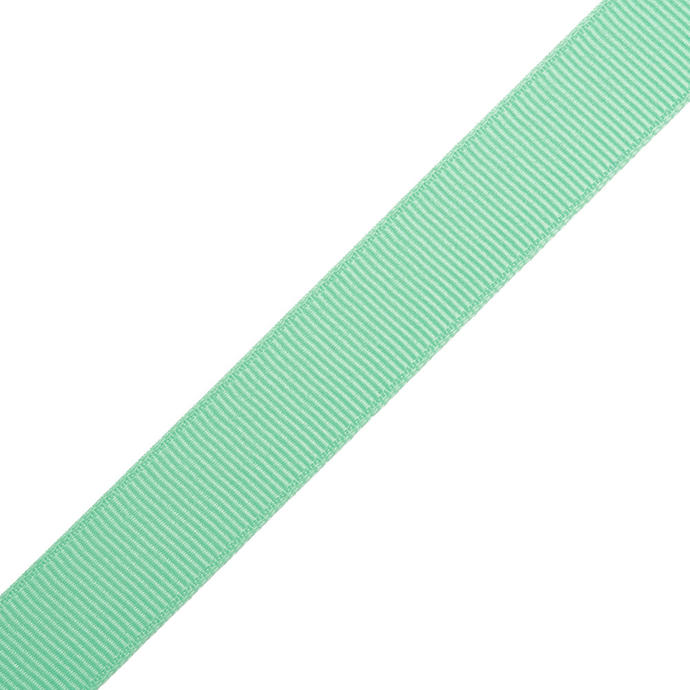 Grosgrain Ribbon - 15mm - Mint - Folded