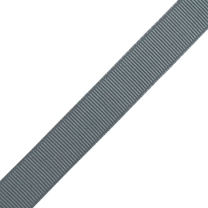 Grosgrain Ribbon - 15mm - Grey