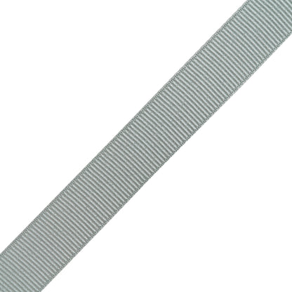 Grosgrain Ribbon - 15mm - Silver