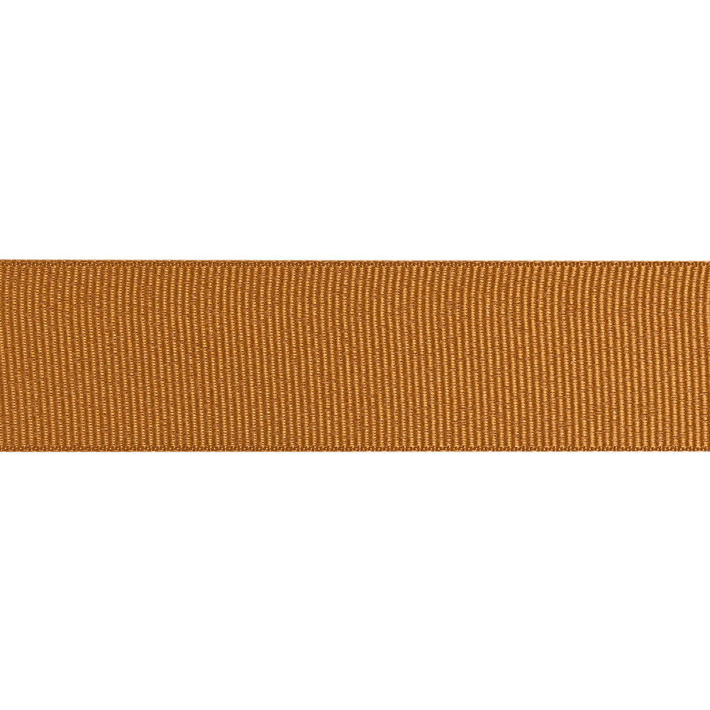 Grosgrain Ribbon - 25mm - Light Brown - Folded