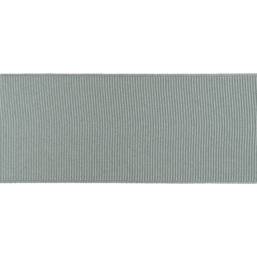 Grosgrain Ribbon - 40mm - Silver - Folded