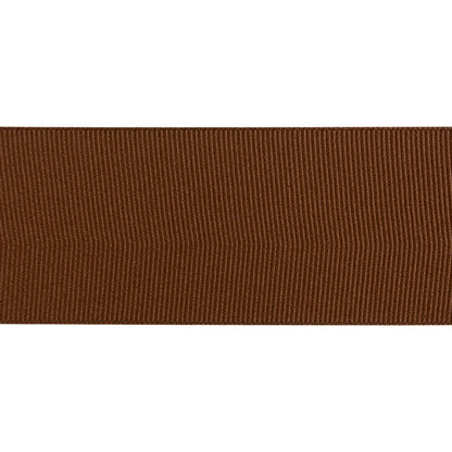 Grosgrain Ribbon - 40mm - Aztec Brown