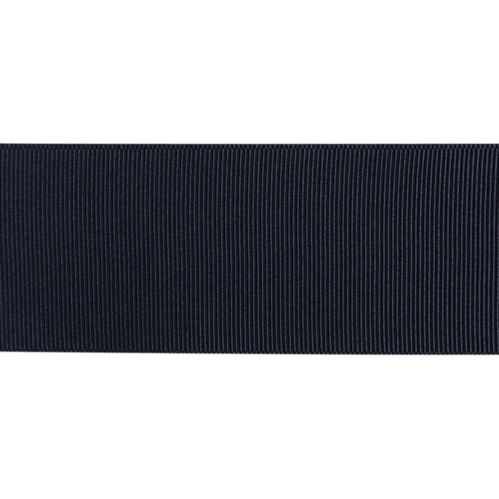 Grosgrain Ribbon - 2" - Dark Navy - Folded