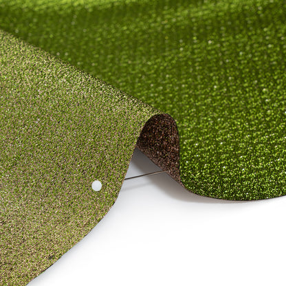 Metallic Luxury Brocade - Lime Green and Gold Crackled Ombre