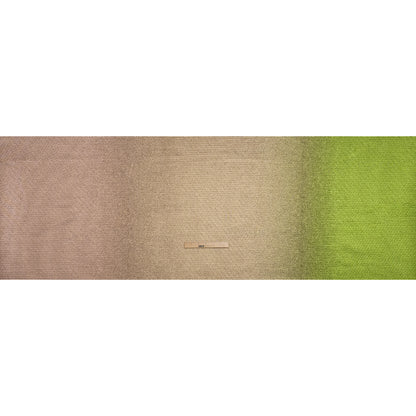 Metallic Luxury Brocade - Lime Green and Gold Crackled Ombre
