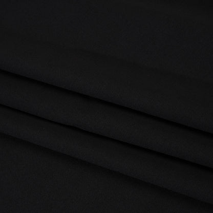 Wool Twill Suiting - Black - Deadstock