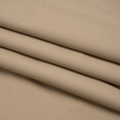 Stretch Cotton Twill - Hummus Beige - Deadstock