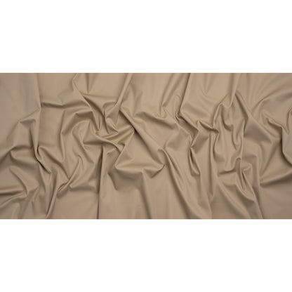 Stretch Cotton Twill - Hummus Beige - Deadstock