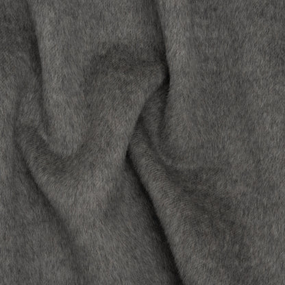 Alpaca Wool Coating Double Face - Medium Gray