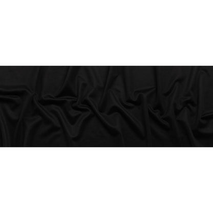 Brushed Wool Blend Coating - Black - Emery Collection