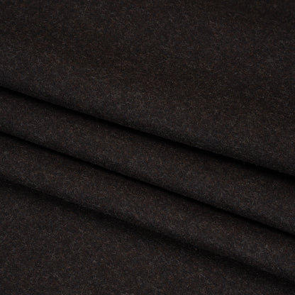 Felted Wool Blend Coating - Brown - Elliot Collection