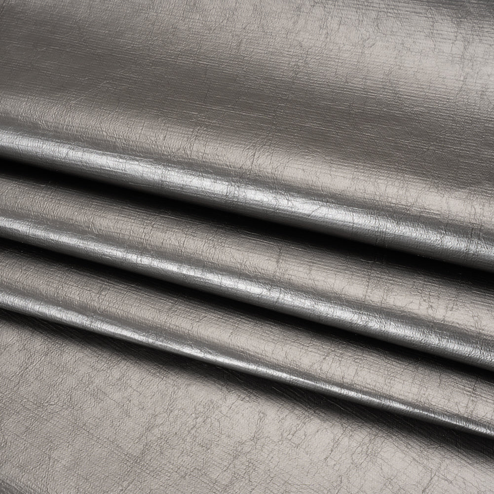 PU Coated Tyvek - Metallic Gray