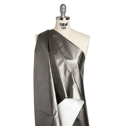 PU Coated Tyvek - Metallic Gray