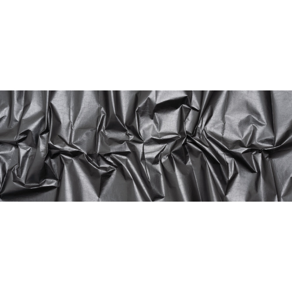 PU Coated Tyvek - Metallic Gunmetal Gray - Full