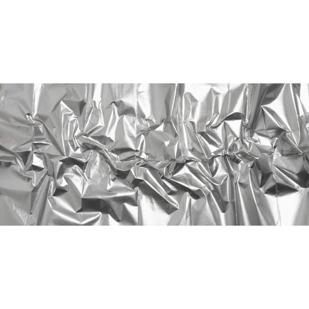 PU Coated Tyvek - Shiny Silver - Full