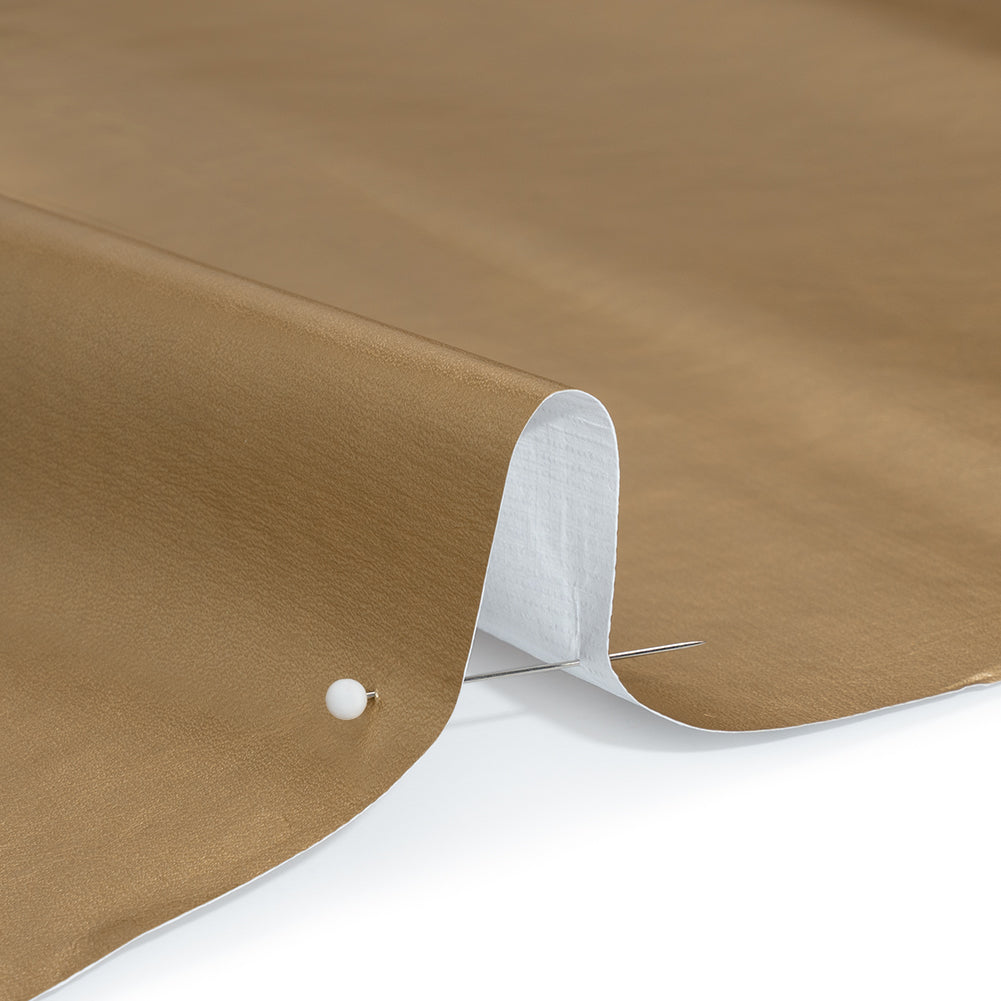 PU Coated Tyvek - Shiny Gold - Detail