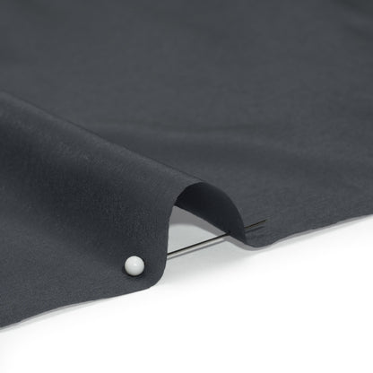 Stretch Polyester Twill Lining - Charcoal - Josephine Collection