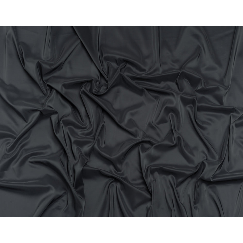 Stretch Polyester Twill Lining - Charcoal - Josephine Collection