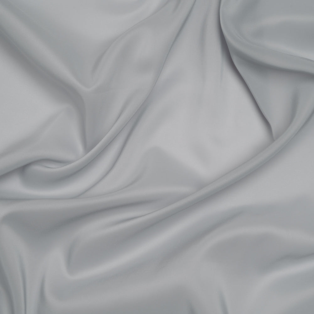Stretch Polyester Twill Lining - Light Gray - Josephine Collection