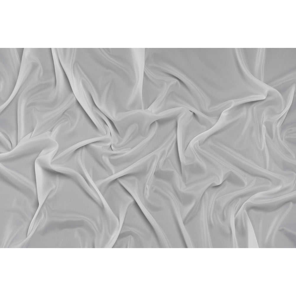 Stretch Polyester Twill Lining - White - Josephine Collection