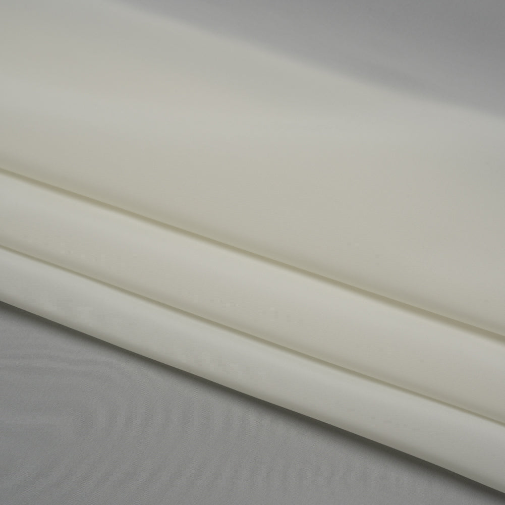 Stretch Polyester Twill Lining - Ivory - Josephine Collection