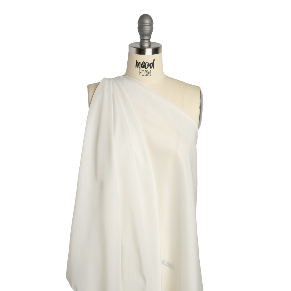 Stretch Polyester Twill Lining - Ivory - Josephine Collection