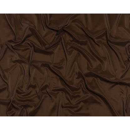 Stretch Polyester Twill Lining - Brown - Josephine Collection