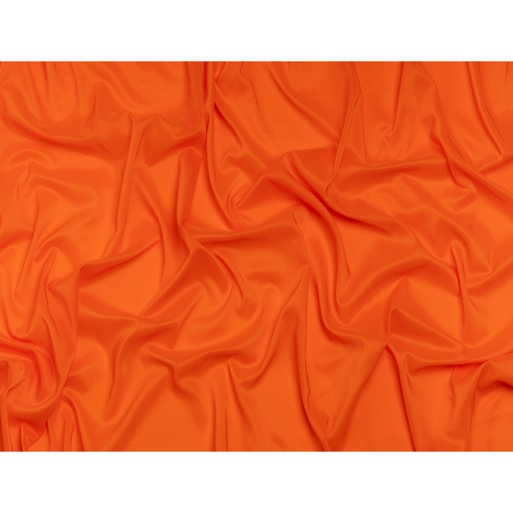 Stretch Polyester Twill Lining - Orange - Josephine Collection