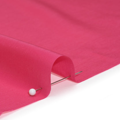 Stretch Polyester Twill Lining - Fuchsia - Josephine Collection