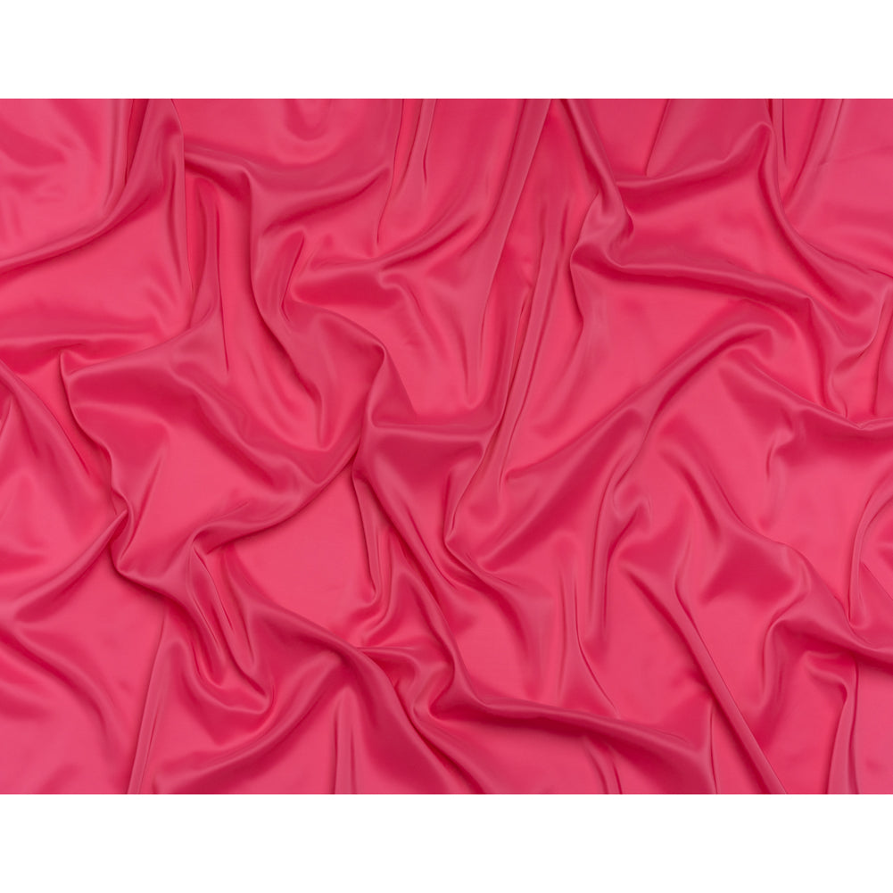 Stretch Polyester Twill Lining - Fuchsia - Josephine Collection