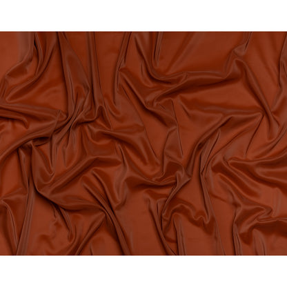 Stretch Polyester Twill Lining - Rust - Josephine Collection