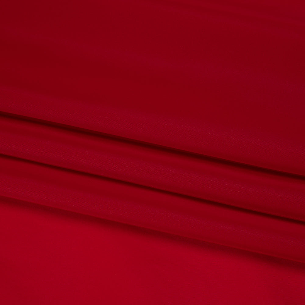 Stretch Polyester Twill Lining - Red - Josephine Collection
