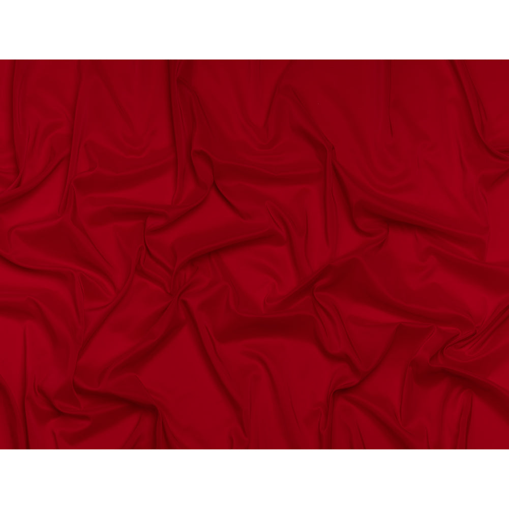 Stretch Polyester Twill Lining - Red - Josephine Collection