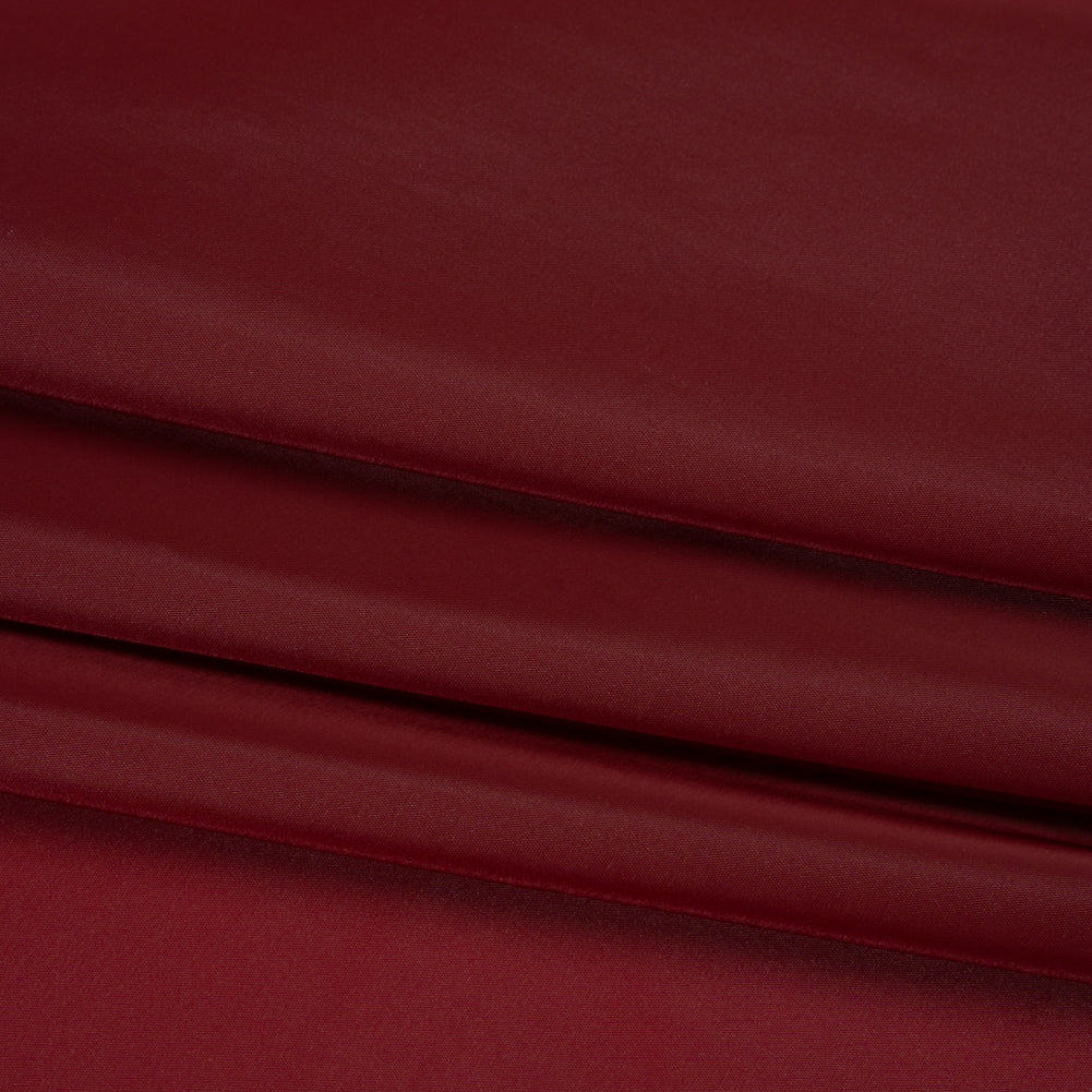 Stretch Polyester Twill Lining - Burgundy - Josephine Collection
