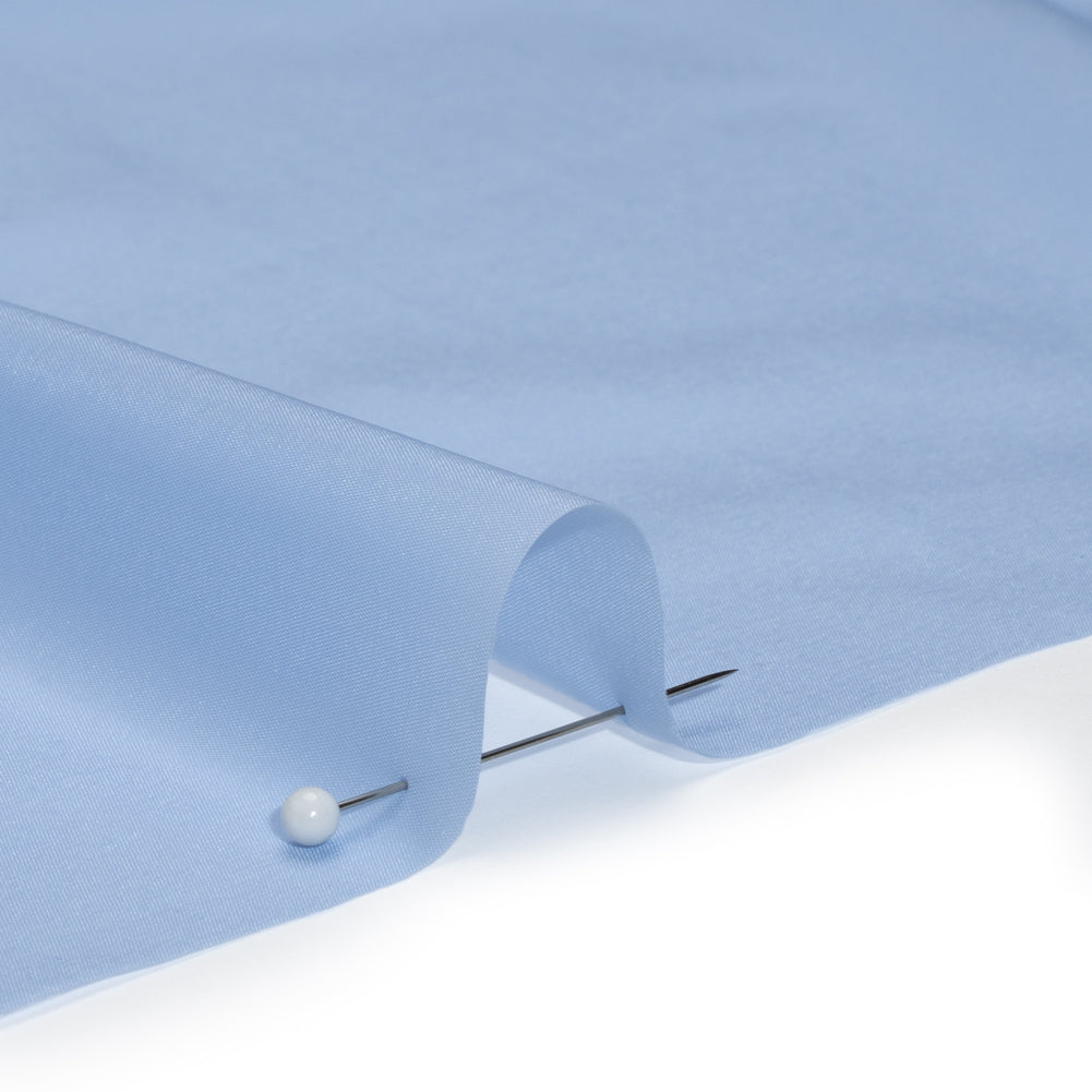 Stretch Polyester Twill Lining - Sky Blue - Josephine Collection