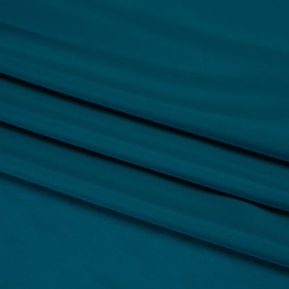 Stretch Polyester Twill Lining - Teal - Josephine Collection