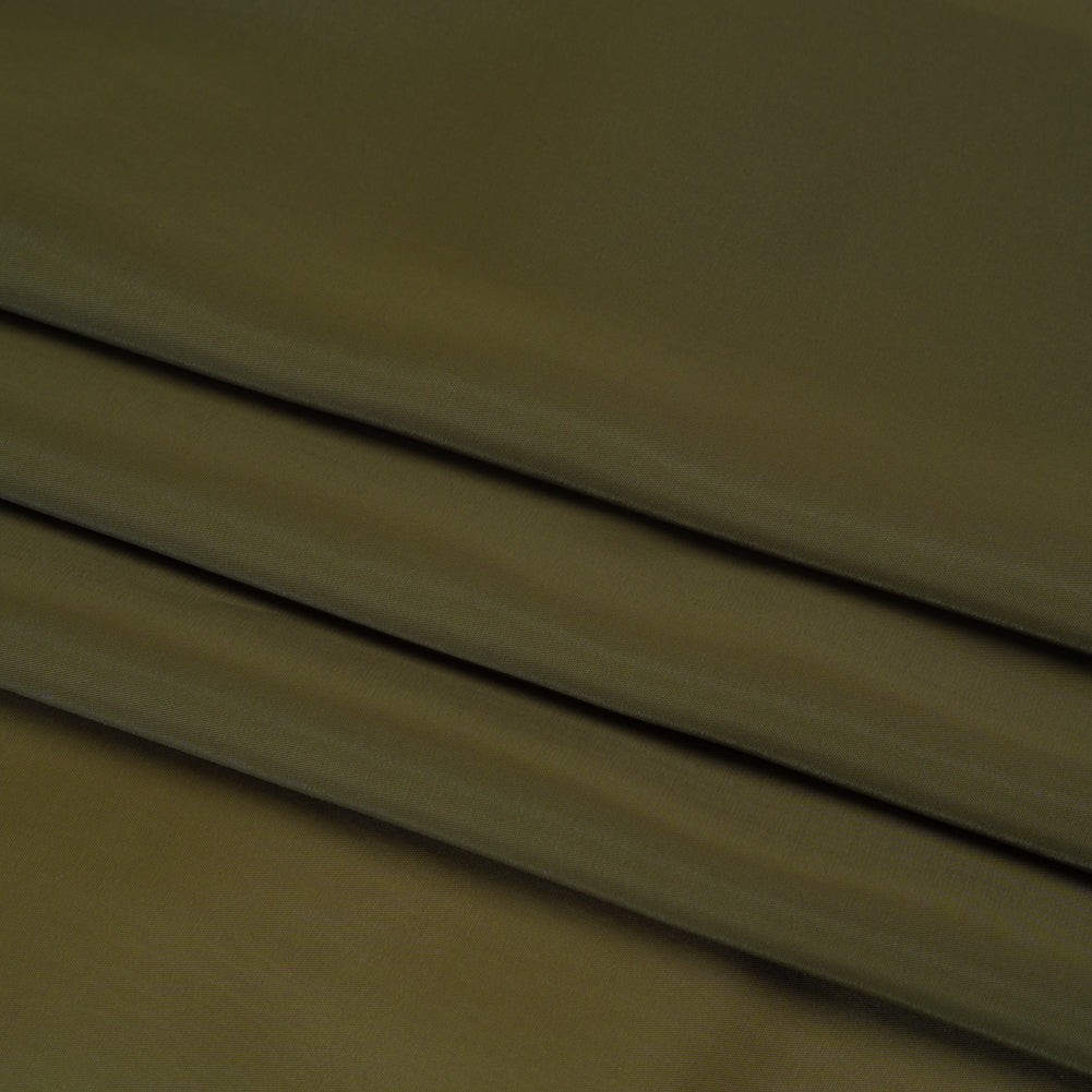 Stretch Polyester Twill Lining - Olive - Josephine Collection
