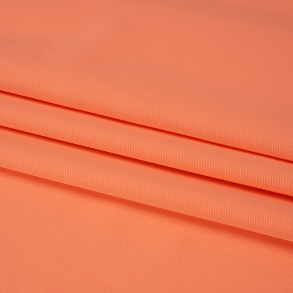 100% Recycled Stretch Nylon Swimwear Tricot, UV Protective - Salmon - Mykonos Collection