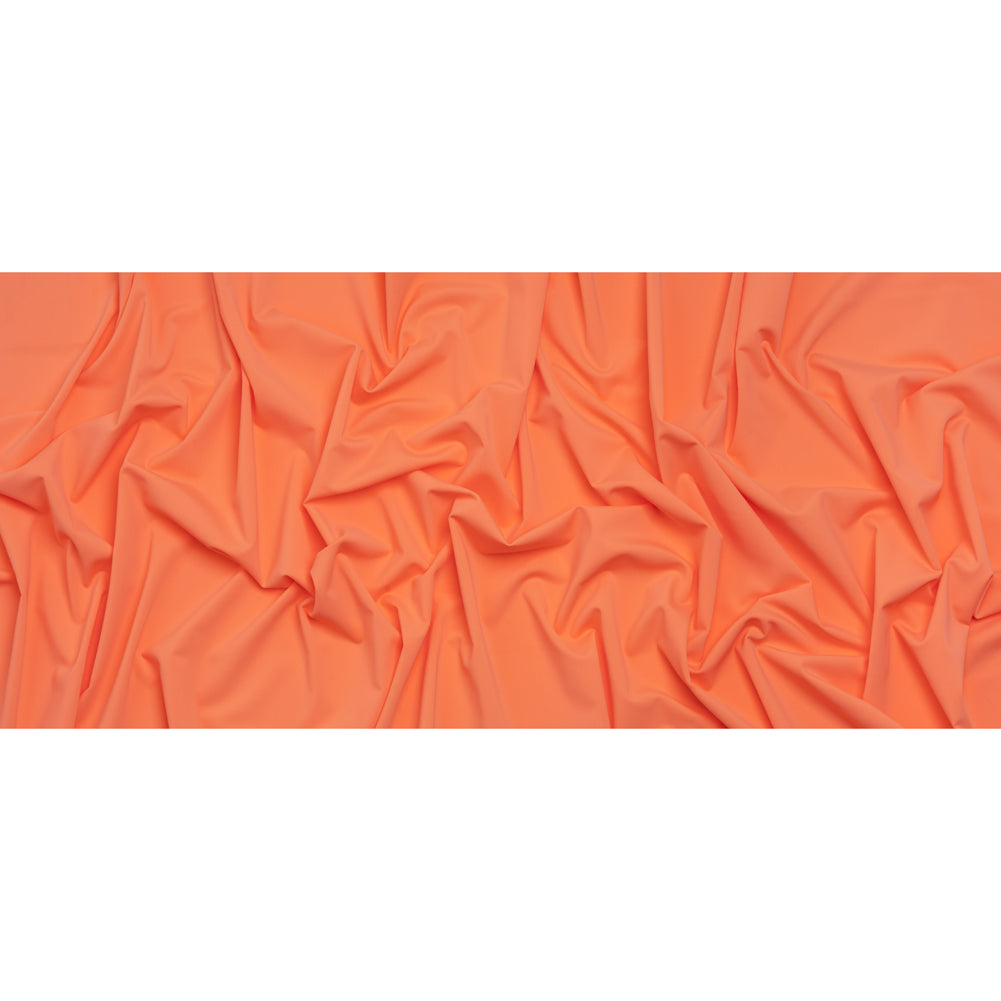 100% Recycled Stretch Nylon Swimwear Tricot, UV Protective - Salmon - Mykonos Collection