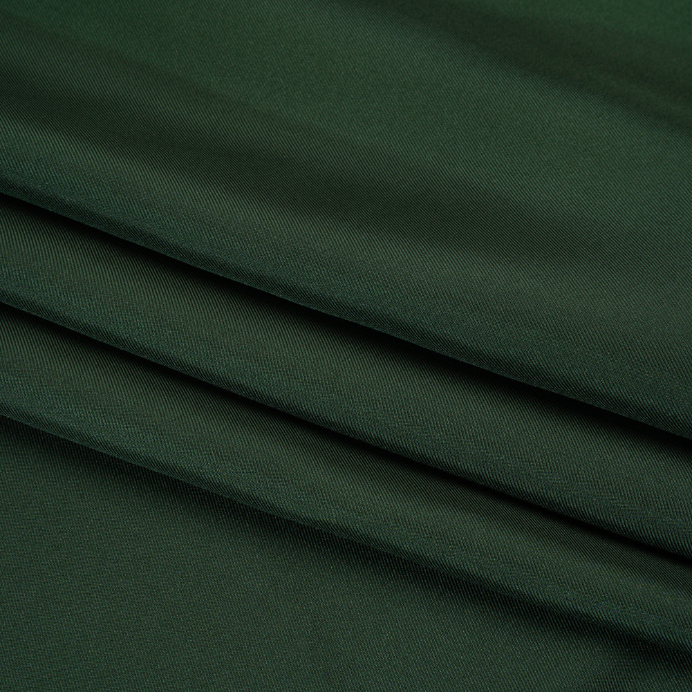 Silk Twill - Pine Green - Deadstock