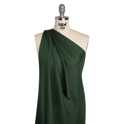 Silk Twill - Pine Green - Deadstock